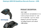 Datalogic QW2120 QuickScan Barcode Scanner – USB in Kuwait